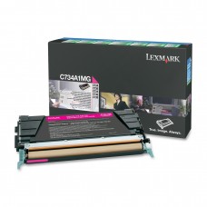 Lexmark origjinale toner ngjyrë magenta C734A1MG rreth 6000 faqe i ripërdorshëm