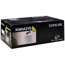 Lexmark origjinale toner ngjyrë e verdhë X560A2YG rreth 4000 faqe