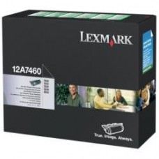 Lexmark origjinale toner ngjyrë e zezë 12A7460 rreth 5000 faqe i ripërdorshëm