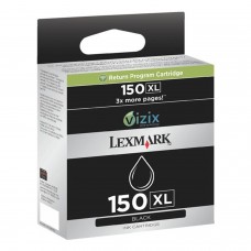 Lexmark origjinale Kartuçë me bojë ngjyrë e zezë 14N1614E 150 XL rreth 750 faqe, Kapacitet i lartë