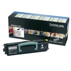 Lexmark origjinale toner ngjyrë e zezë X203A11G rreth 2500 faqe