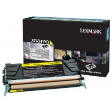 Lexmark origjinale toner ngjyrë e verdhë X748H1YG X748 rreth 10000 faqe i ripërdorshëm