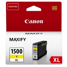 Canon Kartuçë me bojë ngjyrë e verdhë PGI-1500y XL 9195B001 kapacitet 935 faqe 12ml 