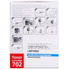 Canon toner ngjyrë e kaltër 702c 9644A004 capacità 6000 faqe 