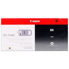 Canon Kartuçë me bojë ngjyrë e zezë PFI-703bk 2963B001 700ml 