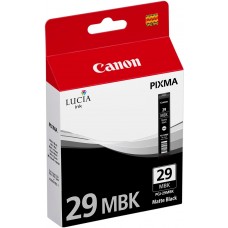 Canon Kartuçë me bojë ngjyrë e zezë (mat) PGI-29mbk 4868B001 36ml për rreth 1.925 foto (format 10 x 15 cm)