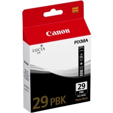 Canon Kartuçë me bojë ngjyrë e zezë (foto) PGI-29pbk 4869B001 36ml për rreth 1:300 foto (format 10 x 15 cm)