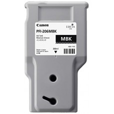 Canon Kartuçë me bojë ngjyrë e zezë (mat) PFI-206mbk 5302B001AA 300ml 