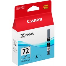 Canon Kartuçë me bojë ngjyrë e kaltër (foto) PGI-72pc 6407B001 14ml 