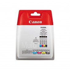 Canon Multipack ngjyrë e zezë/ngjyrë e kaltër/ngjyrë magenta/ngjyrë e verdhë CLI-571 Multi 0386C005 