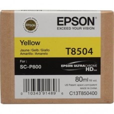 Epson Kartuçë me bojë ngjyrë e verdhë C13T850400 T850400 80ml 