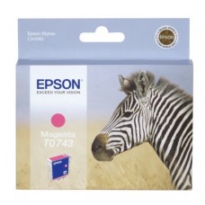 Epson Kartuçë me bojë ngjyrë magenta C13T074340 T0743 5.1ml 