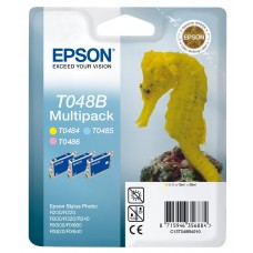 Epson Multipack ngjyrë e verdhë / / C13T048B4010 T048B 3 kartuça me bojë: T0484 + T0485 + T0486