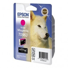 Epson Kartuçë me bojë ngjyrë magenta (vivid) C13T09634010 T0963 11.4ml 