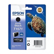 Epson Kartuçë me bojë ngjyrë e zezë (foto) C13T15714010 T1571 25.9ml 