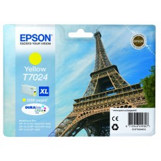 Epson Kartuçë me bojë ngjyrë e verdhë C13T70244010 T7024 rreth 2000 faqe XL