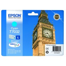 Epson Kartuçë me bojë ngjyrë e kaltër C13T70324010 T7032 rreth 800 faqe 