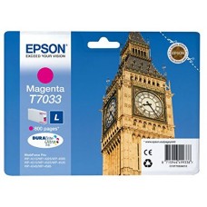 Epson Kartuçë me bojë ngjyrë magenta C13T70334010 T7033 rreth 800 faqe 