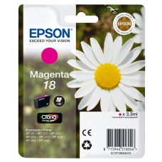 Epson Kartuçë me bojë ngjyrë magenta C13T18034010 T1803 rreth 180 faqe 3.3ml standard