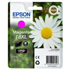 Epson Kartuçë me bojë ngjyrë magenta C13T18134010 T1813 rreth 450 faqe 6.6ml kartuça me bojë XL