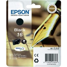 Epson Kartuçë me bojë ngjyrë e zezë C13T16214010 T1621 rreth 175 faqe 5.4ml standard