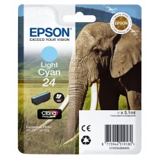 Epson Kartuçë me bojë ngjyrë e kaltër (e hapur) C13T24254010 T2425 rreth 360 faqe 5.1ml 