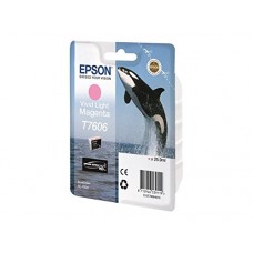 Epson Kartuçë me bojë ngjyrë magenta (e hapur,vivid) C13T76064010 T7606 rreth 2800 faqe 25.9ml UltraChrome HD