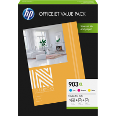 HP 903 XL (1CC20AE) Value-Pack ciano/magenta/giallo