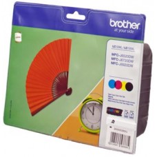 Brother Multipack ngjyrë e zezë/ngjyrë e kaltër/ngjyrë magenta/ngjyrë e verdhë LC129XLVALBPDR LC-125 XL/LC-129 XL 4 kartuça me bojë: BK+C+M+Y