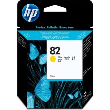 HP kartuçë me bojë ngjyrë e verdhë CH568A 82 28ml 