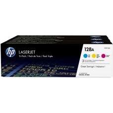 HP Multipack ngjyrë e kaltër / ngjyrë magenta / ngjyrë e verdhë CF371AM 128A CE321A + CE322A + CE323A