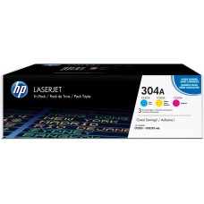 HP Multipack ngjyrë e kaltër / ngjyrë magenta / ngjyrë e verdhë CF372AM 304A CC531A + CC532A + CC533A