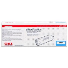 origjinale Oki toner ngjyrë e kaltër 43034807 rreth 1500 faqe 