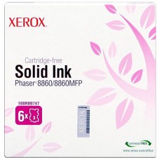 Xerox ColorStix ngjyrë magenta 108R00747 Solid Ink, konfeksion me 6 copë