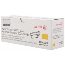 Xerox toner ngjyrë e verdhë 106R02758 1000 faqe standard